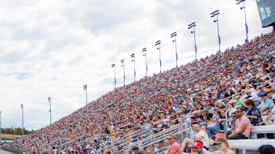 Grandstand of the Music City Grand Prix