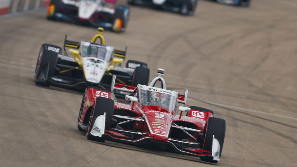 Josef Newgarden at the Big Machine Music City GP.