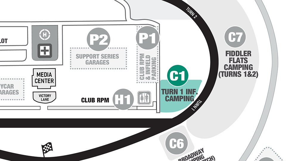 Turn 1 Camping Map
