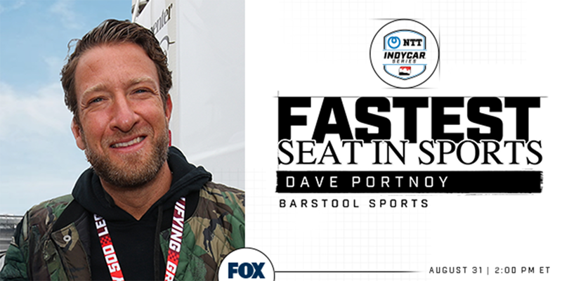 DAVE PORTNOY TO RIDE IN “FASTEST SEAT IN SPORTS” AT THE 2025 BORCHETTA BOURBON MUSIC CITY GRAND PRIX PRESENTED BY WILLSCOT