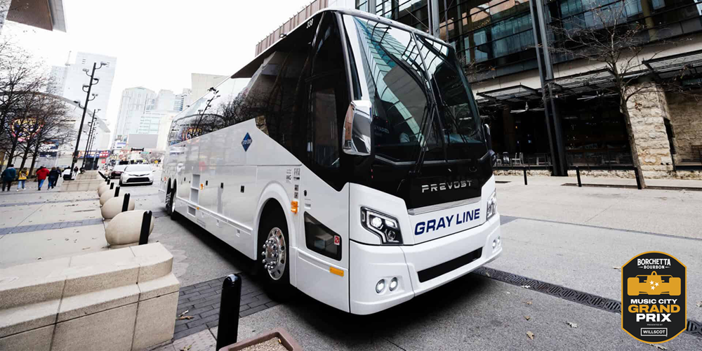 A Gray Line Tennessee shuttle