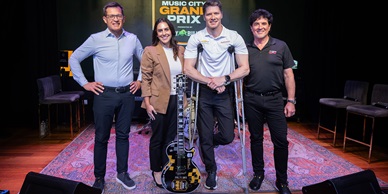 Borchetta Bourbon Music City Grand Prix Presented by OnlyBulls Unveils Iconic Gibson Guitar Trophy for 2026 NTT INDYCAR SERIES Winner at the Gibson Garage Nashville