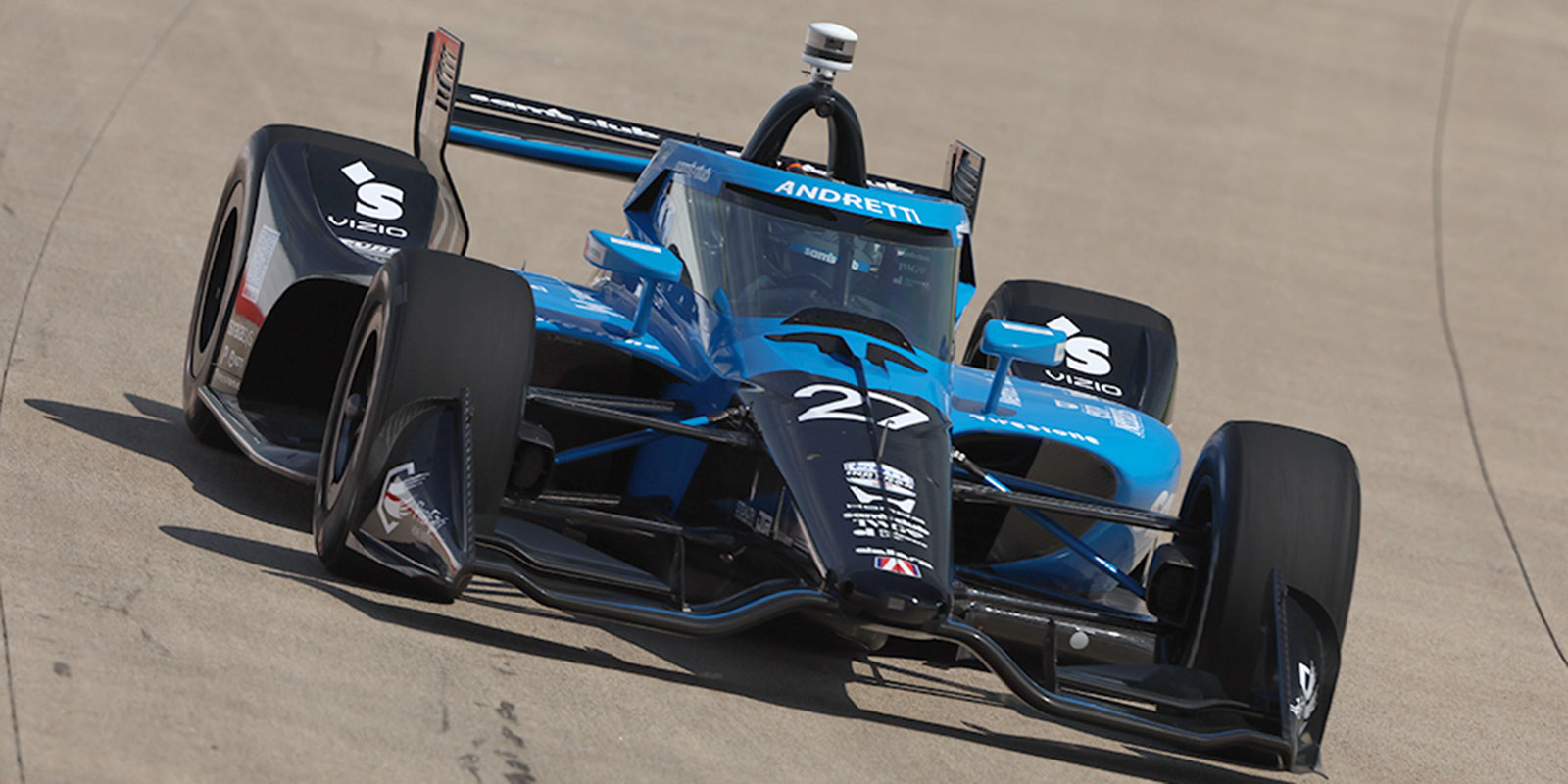 Kyle Kirkwood during the first practice