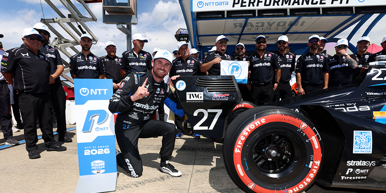 Kyle Kirkwood wins P1award